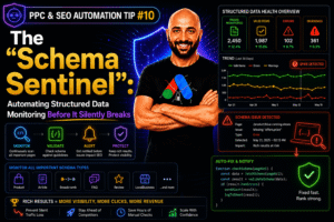 PPC & SEO Automation Tip #10 — The Schema Sentinel Automating Structured Data Monitoring Before It Silently Breaks