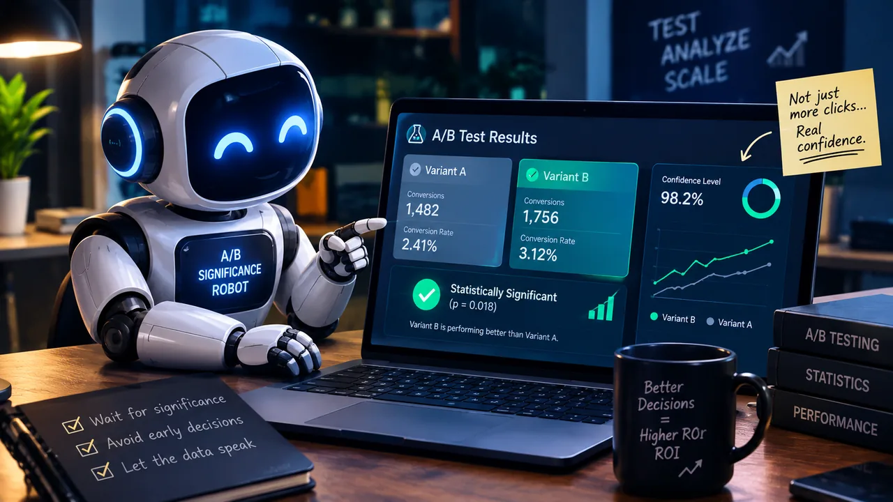 The “A/B Significance” Robot: Automating the Ad Test You Keep Calling Too Early